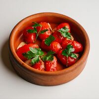 Мини-томаты пряного посола с чесноком и кинзой в Круча