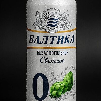 Пиво безалкогольное Балтика 0 в Sandwich club по цене 200 ₽