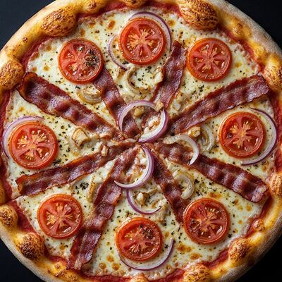 Пицца Карбонара в Бизон по цене 720 ₽