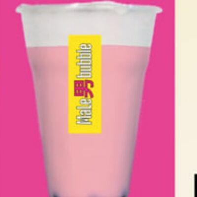 Клубничный молочный бабл-ти в Male bubble по цене 250 ₽