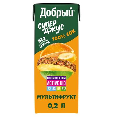 Сок Добрый Мультифрукт в Пита смак по цене 55 ₽