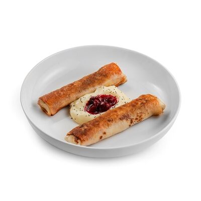 Блинчики с ягодами в Garden Coffee по цене 379 ₽