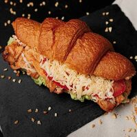 Круассан с курицей в Кruассан