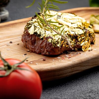 Стейк Gold Mramor Grill премиум в Мёд и мясо по цене 3990 ₽