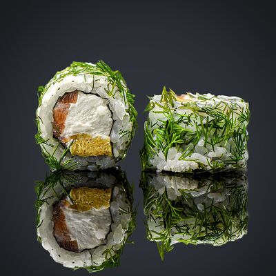 Постный ролл в укропе в Sushi Boom по цене 273 ₽