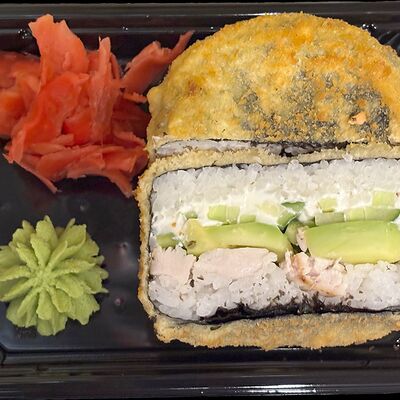 Азия-бургер с курицейв Пицца Д'Миро по цене 699 ₽