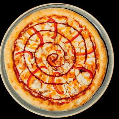 Цыпленок Барбекю в Шпитса пицца по цене 580 ₽