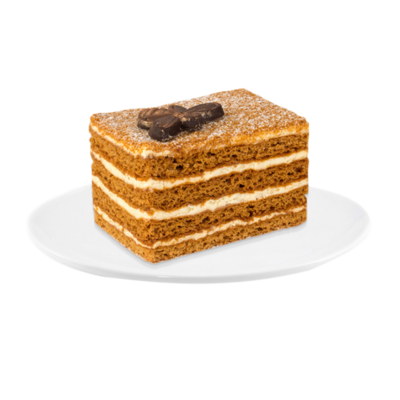 Пирожное Медовое классическое, Cream Royal в Азбука Вкуса Экспресс Меню по цене 190 ₽