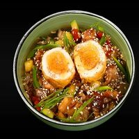 Жаренный рис с курицей в Ауфф