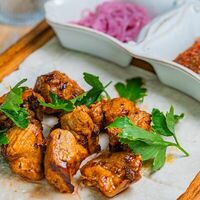 Шашлык из индейки в Eva bistro
