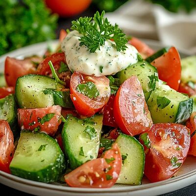 Салат из овощей в У Вольфовича по цене 240 ₽