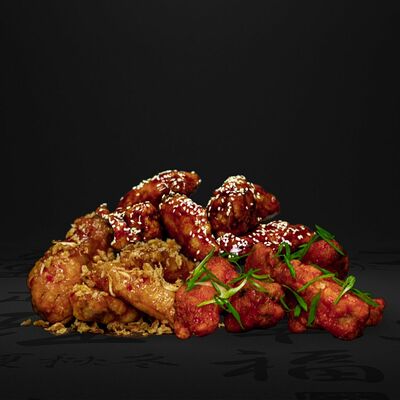 Сет #1 Азиатские крылышки в Yum Burger по цене 2360 ₽