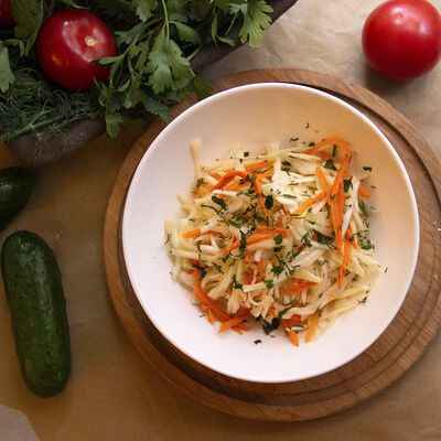 Салат Витамин в Вкусно есть по цене 95 ₽