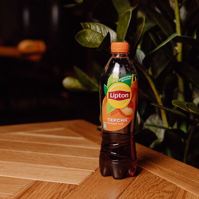 Черный чай Lipton Персик в Калейдоскоп вкуса по цене 140 ₽