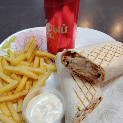 Комба шаварма Классика в Аль-Араби по цене 600 ₽