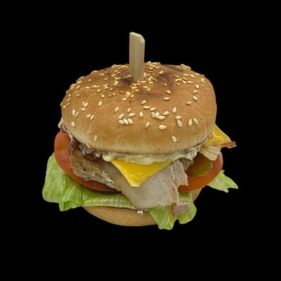 Мини-бургер с беконом в Kaikan по цене 400 ₽