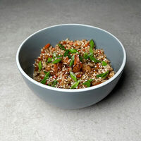 Рис с креветками и овощами в Risoy