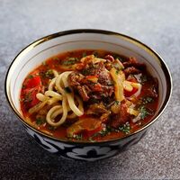 Лагман в Баклажан