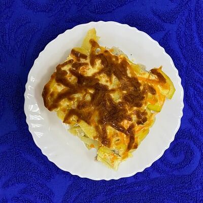 Мясо по-французски в Домашняя кухня у Ирмы по цене 300 ₽