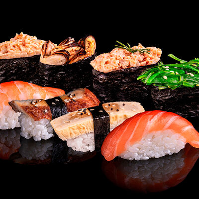 Суши ассорти в Евразия экспресс по цене 695 ₽