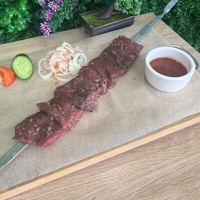 Шашлык кусковой из говядины в Замин по цене 535 ₽
