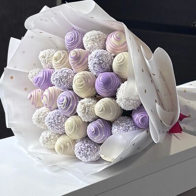 Букет клубники в шоколаде №6 XS в Di Panna Confetteria по цене 3000 ₽