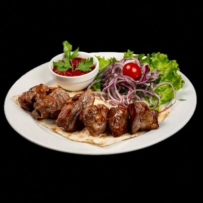 Шашлык из мякоти ягненка в Леон по цене 1100 ₽