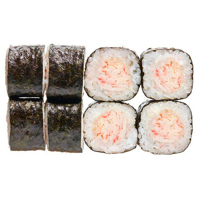 Ролл с крабом в ХОЧУ SUSHI по цене 240 ₽