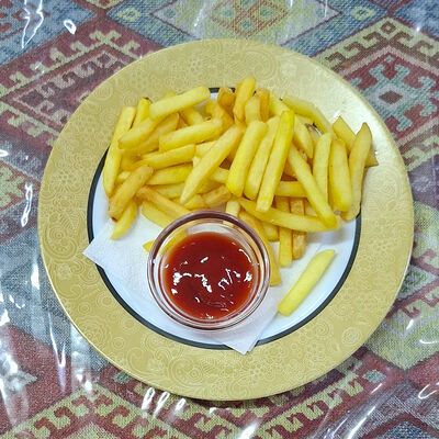 Картошка фири в Да Еда Кафе Шаурма халяль по цене 200 ₽