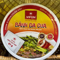 Banh da cua со вкусом краба в чашке в WON CHA