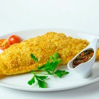 Чебурек с мясом и сулугуни в Чебуречная Крым