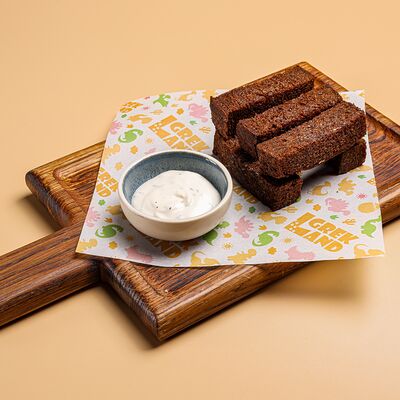 Чесночные гренки в Семейный ресторан Mr Grek по цене 360 ₽