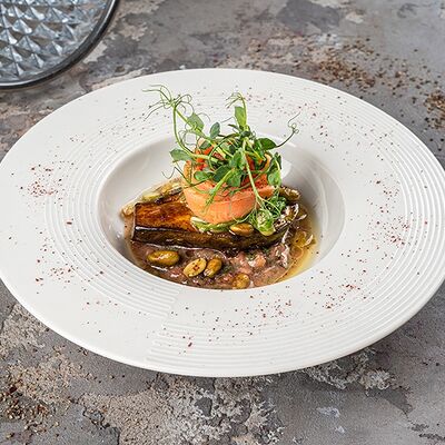 Авокадо на гриле с семгой в Дворец свадеб по цене 610 ₽