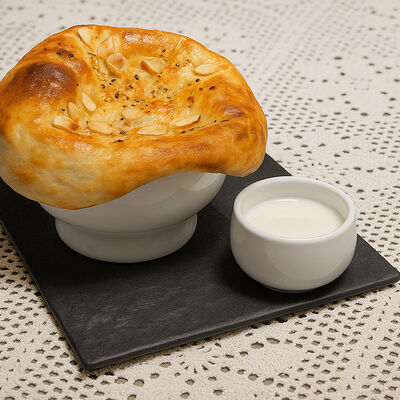 Щи из зелёной капусты с копчёной грудинкой в Краса по цене 747 ₽