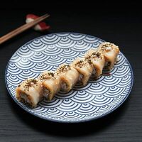 Морской гребешок, краб, трюфельный соус в Riso