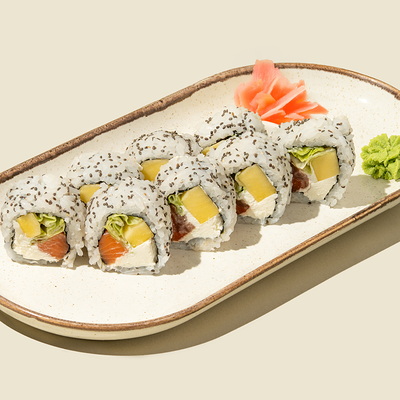 Ролл Тропический Лосось New в Сеть пиццерий Сицилия по цене 918