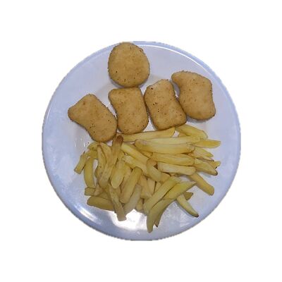 Наггетсы и картофель фри в Bravo Italia по цене 450 ₽