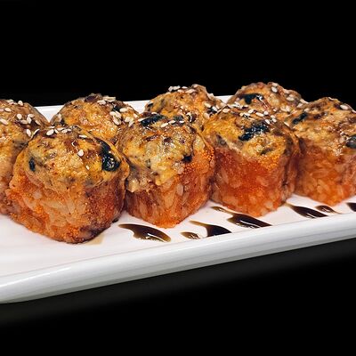 Запеченный ролл Унаги тори в MrSushi по цене 849 ₽