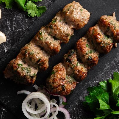 Люля-кебаб из курицы с зеленью в Старый Ереван по цене 755 ₽