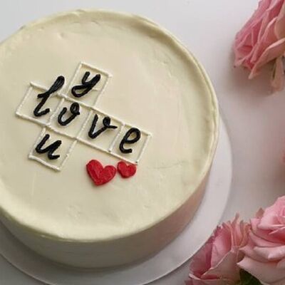 Бенто-торт love you в Bento cake tmn по цене 1300 ₽