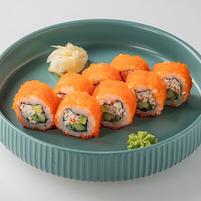 Калифорния краб в Роллпепперони по цене 620 ₽