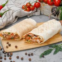 Шаурма со свининой на углях в Грузинская Кухня Кутаиси