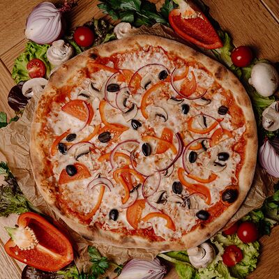 Овощная с грибами в Калейдоскоп вкуса по цене 400 ₽