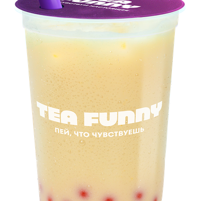 Ананас Маракуйя Милкшейк M в Tea funny Bubble tea по цене 420 ₽