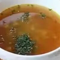 Суп куриный с лапшой в Bella Strada