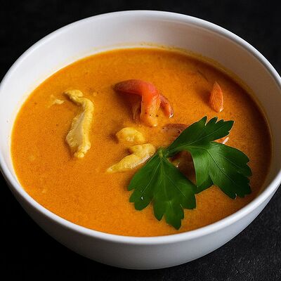 Суп Карри с курицей в Love Rolls по цене 280 ₽