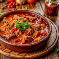 Чашушули из телятины в Зизифора — грузинская кухня