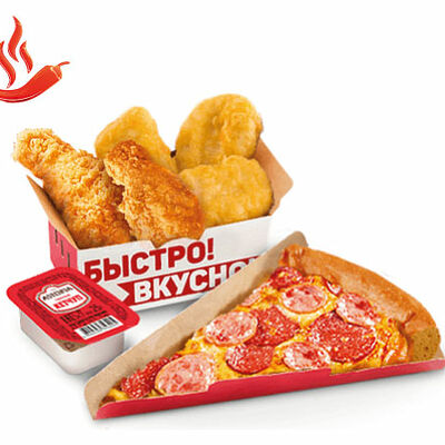 Комбо Хит в Чикен Пицца по цене 286 ₽