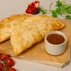 Чебуреки с сыром и соусом 