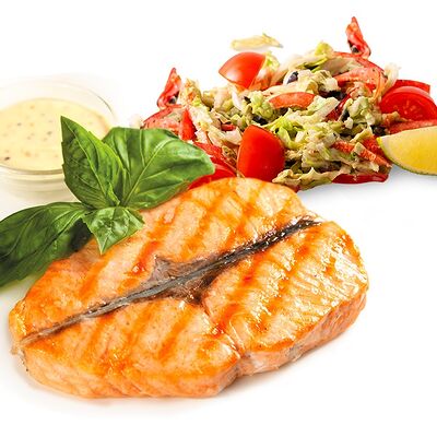 Стейк из лосося в Сыто Пьяно по цене 799 ₽